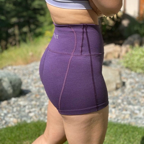 Alphalete purple shorts - Picture 3 of 3